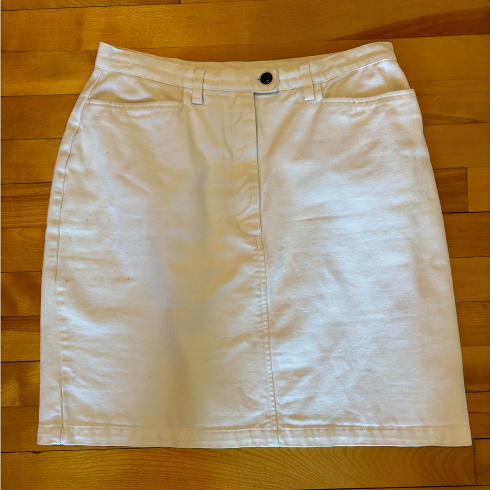 Woolrich jean skirt